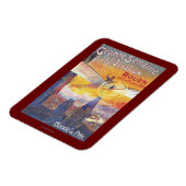 Magnet Flexible Rouen, France - Pilote et Avion (Côté Gauche)