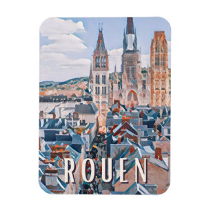 Magnet Flexible Rouen Photo Vintage