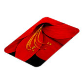 Magnet Flexible Rouge Amaryllis (Côté Gauche)