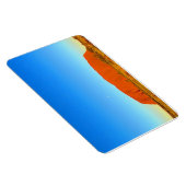 Magnet Flexible rouge centre bleu (Côté Droit)