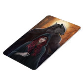 Magnet Flexible Rouge magnétique (Côté Gauche)