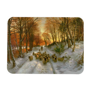 Magnet Flexible Rougeoyé avec des teintes de même des heures