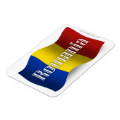 Magnet Flexible Roumanie - Drapeau (Côté Gauche)