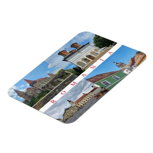 Magnet Flexible Roumanie point de repère frigo aimant (Côté Gauche)