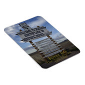 Magnet Flexible Route 66 - 100 - Cent Ans 1026 -2026 (Côté Droit)