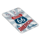 Magnet Flexible Route 66 Amérique Vintage Missouri (Côté Droit)