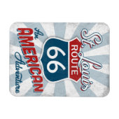 Magnet Flexible Route 66 Amérique Vintage Missouri (Horizontal)