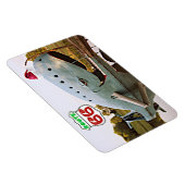 Magnet Flexible Route 66 Catoosa Blue Whale Christmas Santa Hat (Côté Droit)