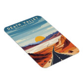 Magnet Flexible Route dans le parc national de Death Valley Souven (Côté Droit)