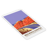 Magnet Flexible Route de l'aire nationale de conservation du canyo (Côté Droit)