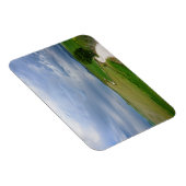 Magnet Flexible Route incurvée vers un rectangle magnétique de des (Côté Droit)