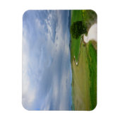 Magnet Flexible Route incurvée vers un rectangle magnétique de des (Vertical)