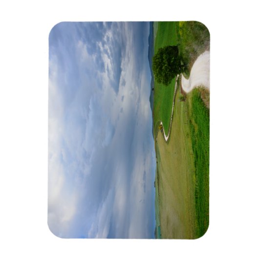 Magnet Flexible Route incurvée vers un rectangle magnétique de des (Vertical)