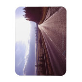 Magnet Flexible Route principale avec soleil d'hiver bas. (Vertical)