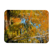 Magnet Flexible Route rurale Automne Colonnes New Hampshire (Horizontal)