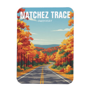 Magnet Flexible Route touristique Natchez Trace