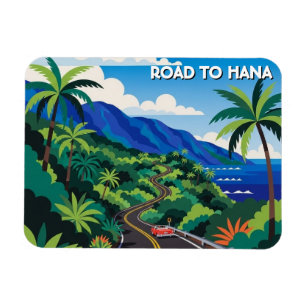 Magnet Flexible Route vers Hana Maui Hawaii Voyage
