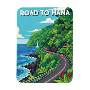 Magnet Flexible Route vers Hana Maui Hawaii Voyage