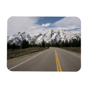 Magnet Flexible Route vers la chaîne de montagnes de Teton