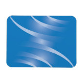 Magnet Flexible routes en bleu (Horizontal)