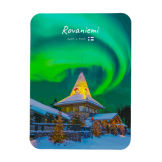 Magnet Flexible Rovaniemi, Finland - Magic Aurora Arrondie