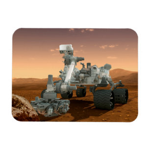 Magnet Flexible Rover Curiosity Du Laboratoire Scientifique Mars. 