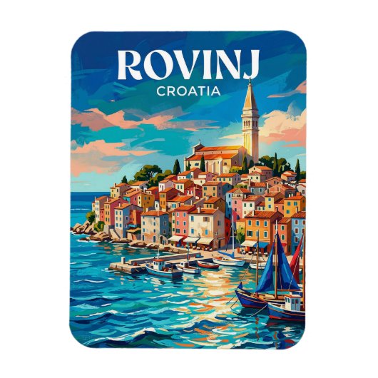 Magnet Flexible Rovinj Croatie (Vertical)