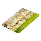 Magnet Flexible Row of Puppy Bunnies (Côté Gauche)