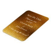 Magnet Flexible Royal Personnalisé Golden Shiny Enregistrer le DAt (Côté Gauche)