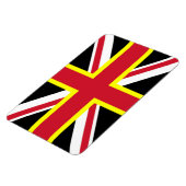 Magnet Flexible Royaume-Uni - Drapeau à quatre croix (Côté Gauche)