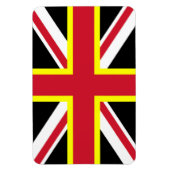 Magnet Flexible Royaume-Uni - Drapeau à quatre croix (Vertical)