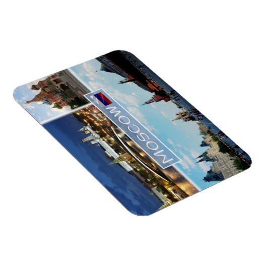 Magnet Flexible RU Russie - Moscou - (Côté Droit)