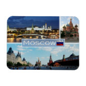 Magnet Flexible RU Russie - Moscou - (Horizontal)