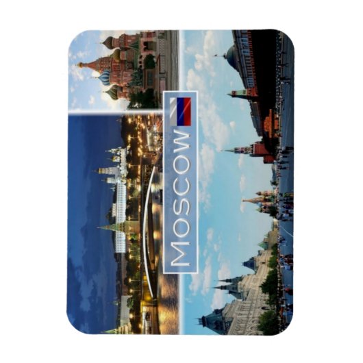 Magnet Flexible RU Russie - Moscou - (Vertical)