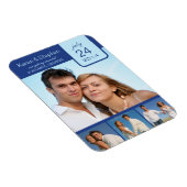 Magnet Flexible Ruban bleu enregistrer l'aimant de date (Côté Droit)