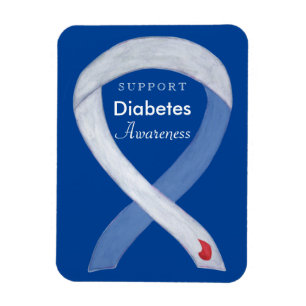 Magnet Flexible Ruban de sensibilisation au diabète Aimants frigor