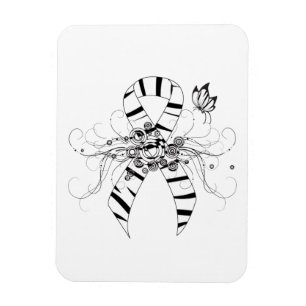 Magnet Flexible Ruban d'impression Zebra avec papillon