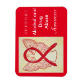 Magnet Flexible Ruban magnétique de sensibilisation à l'abus d'alc (Vertical)