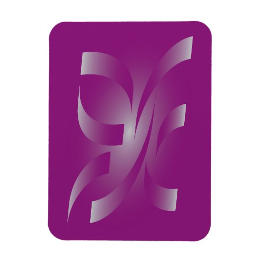 Magnet Flexible Rubans magenta (Vertical)