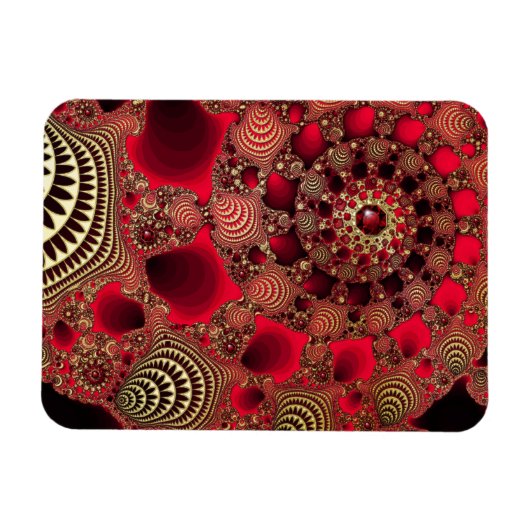 Magnet Flexible Rubis & Gold Flexible (Horizontal)