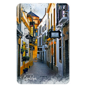 Magnet Flexible Rue de Cordoue -Carte postale d'Espagne