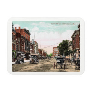 Magnet Flexible Rue du sud, Morristown NJ, cru