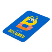 Magnet Flexible Rue Sésame | B est pour Big Bird (Côté Gauche)