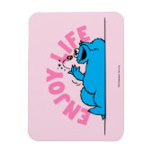 Magnet Flexible Rue Sésame | Cookies Monster Enjoy Life (Vertical)