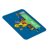 Magnet Flexible Rue Sésame | Couleur complète avec Pals (Côté Droit)