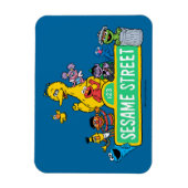 Magnet Flexible Rue Sésame | Couleur complète avec Pals (Vertical)