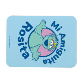 Magnet Flexible Rue Sésame | Mi Amiguita Rosita (Horizontal)