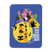Magnet Flexible Rue Sésame | Motif d'Halloween (Vertical)
