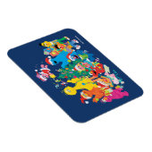 Magnet Flexible Rue Sésame | Noël avec toute la bande (Côté Droit)