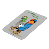 Magnet Flexible Rue Sésame | Oscar & Bruno l'éboueur (Côté Gauche)